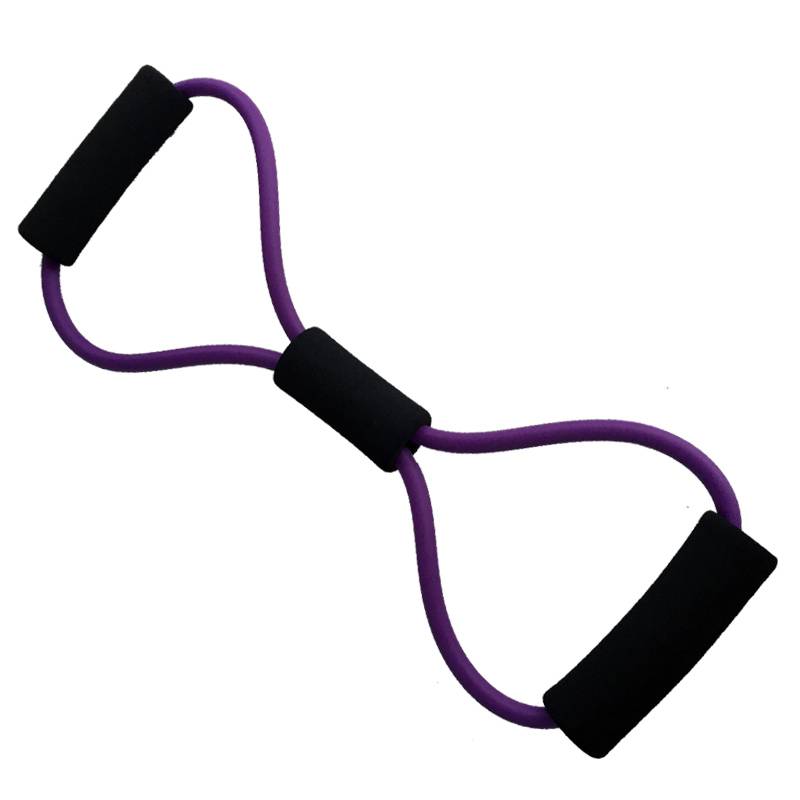 8 -character tensor expansion, eight -ring yoga, shoulder beauty back training rope, men, children and children, fitness elastic stretching thighs
