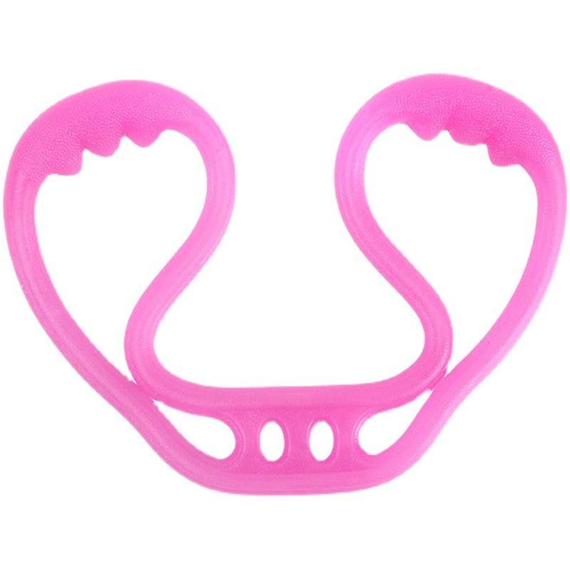 Silicone 8 -character tensor yoga elastic band women's home -expanded breast expansion men's elastic rope dual -hole tension rope