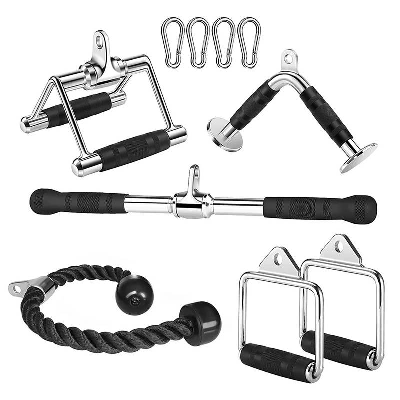 Gym boring bird fitness equipment accessories high -level tie rods pull back rod sitting handle handlebar training equipment