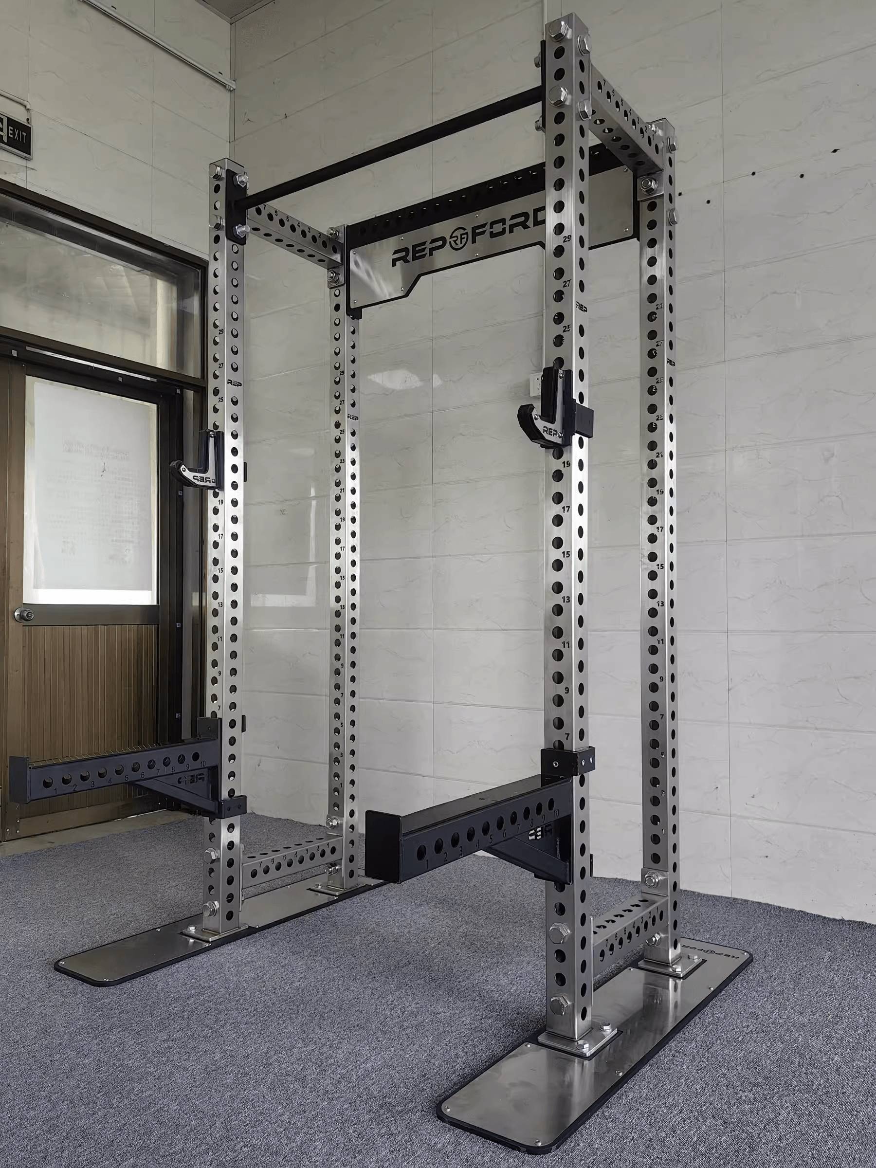Rep Force Commercial Frame Squat Fringe Belly Boraciene Pushing Push Training Body frame Professional Squat Shelf