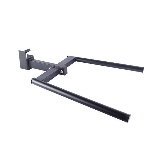 Arms flexion and extension training equipment Squat frame supporting two bar arms flexion extension training device arm training fitness equipment