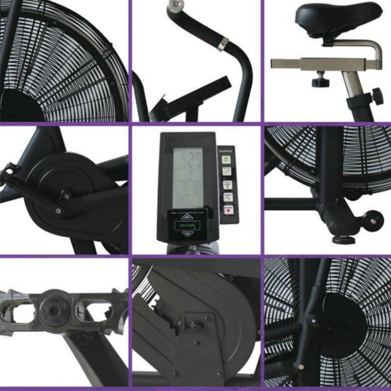 New Crossfit fan car commercial wind resistance bicycle gym quiet dynamic bicycle fitness equipment