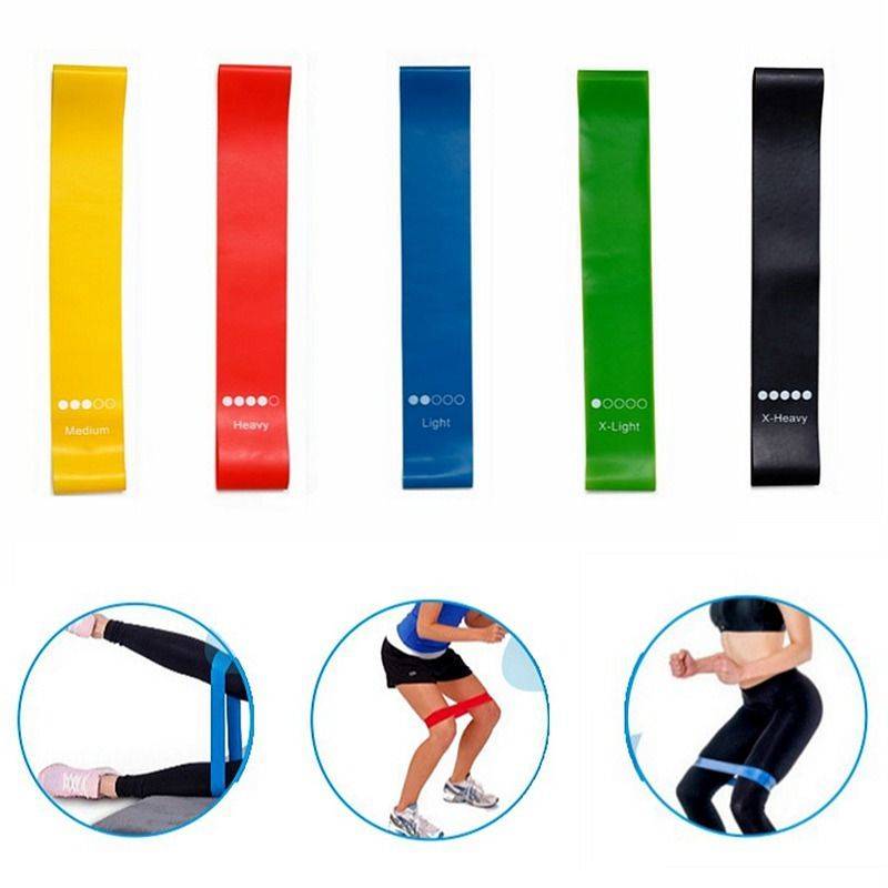 Clear Warehouse Five Occupation resistance with yoga, buttocks and thin legs, arm, pull -for -elastic elastic ring squat exercise pull ring