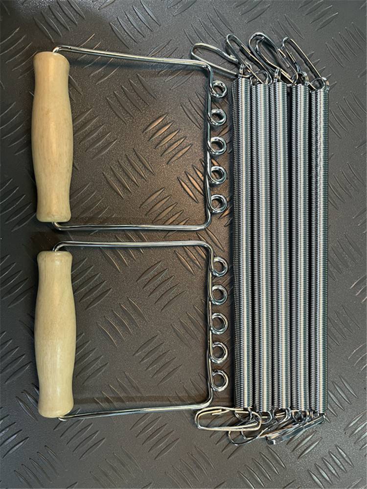 The Dicanon Wood handle springs training equipment for chest boosters