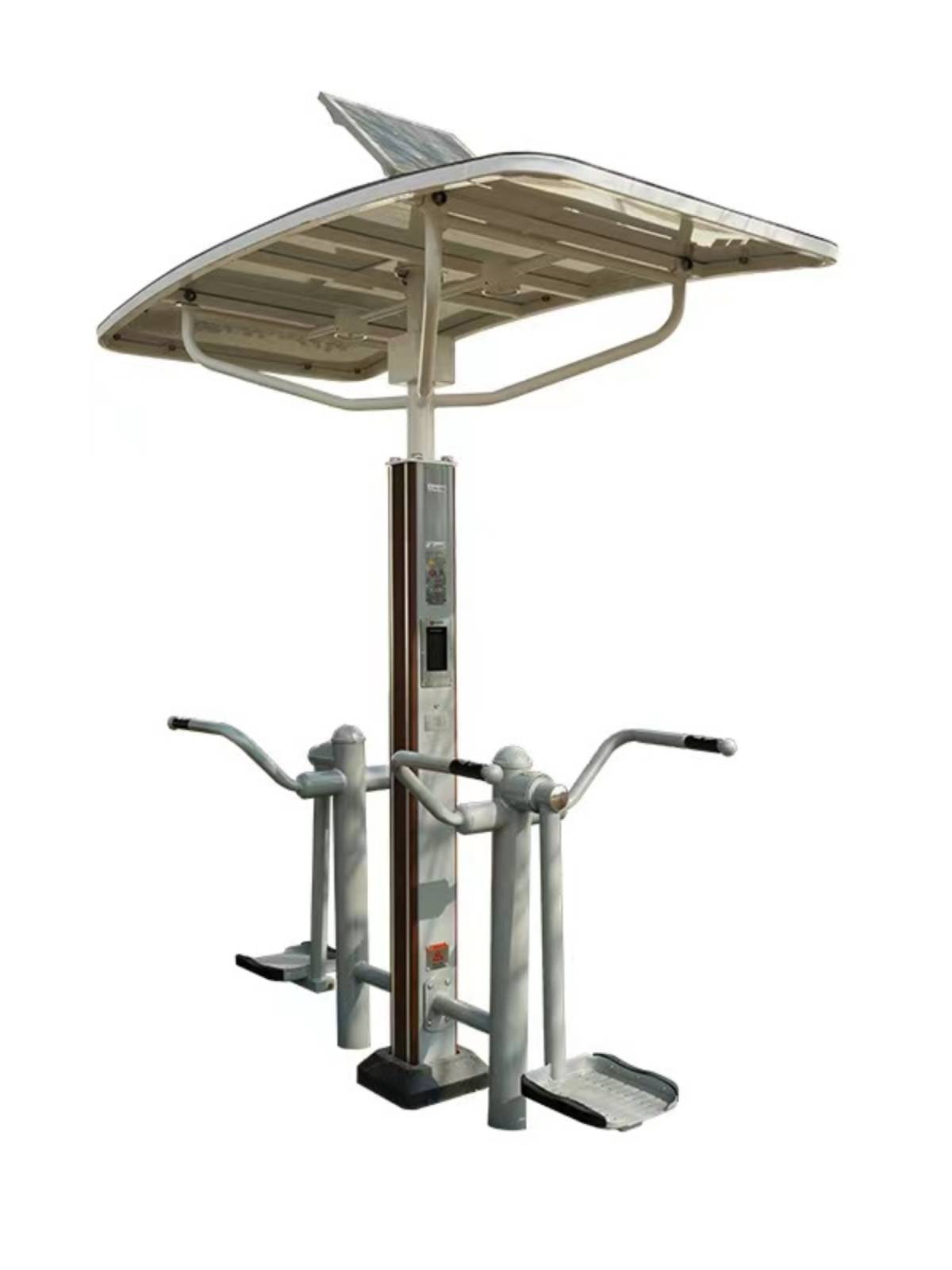 Outdoor intelligent second -generation fitness equipment community park community square voice broadcast group customized stroller