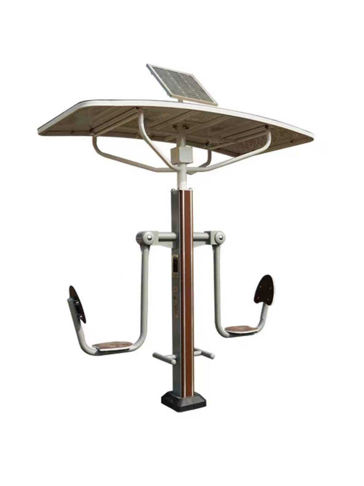 Outdoor intelligent second -generation fitness equipment community park community square voice broadcast group customized stroller