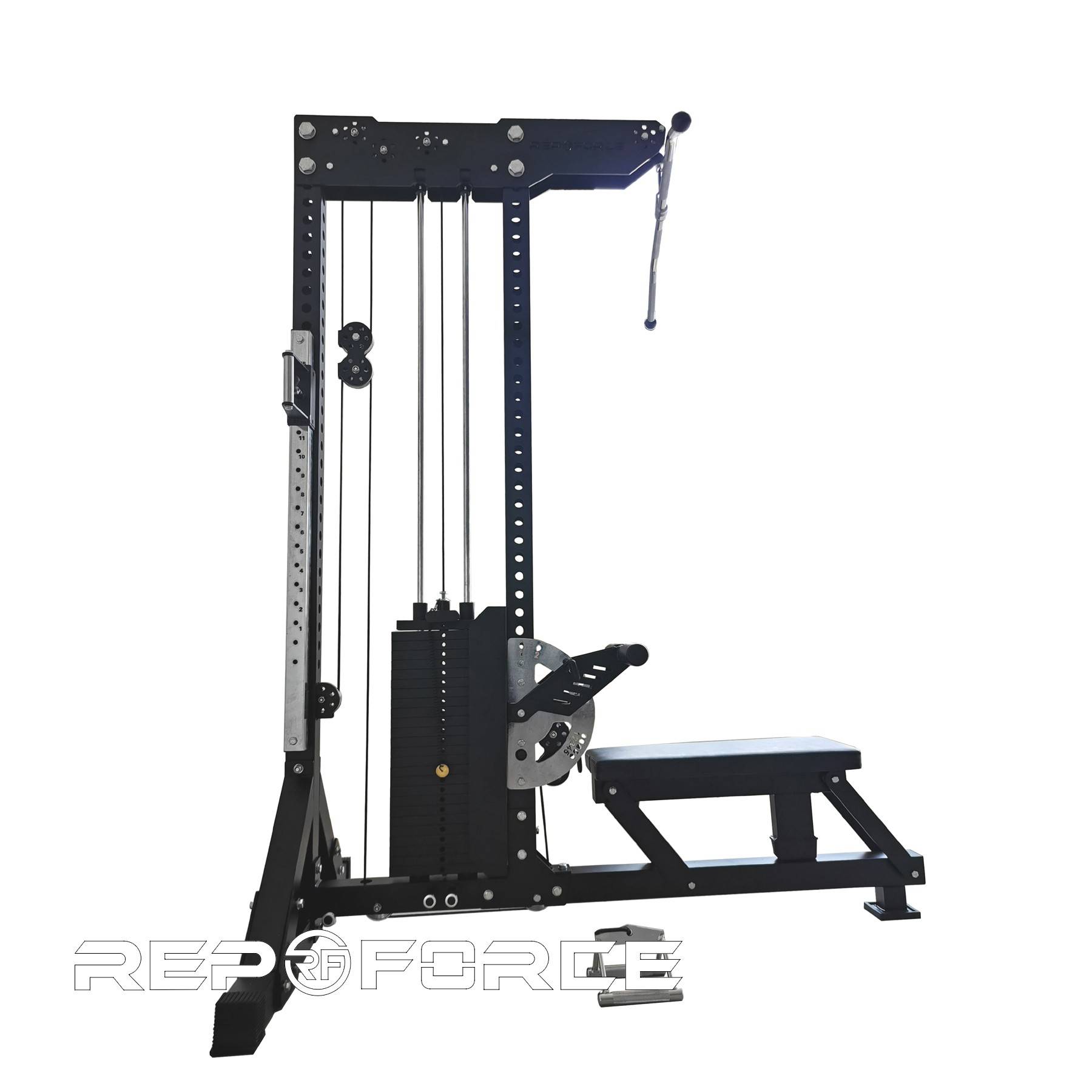 RepFORCE high -level pull back low -pull rowing boat height pull back 130kg pure steel weight