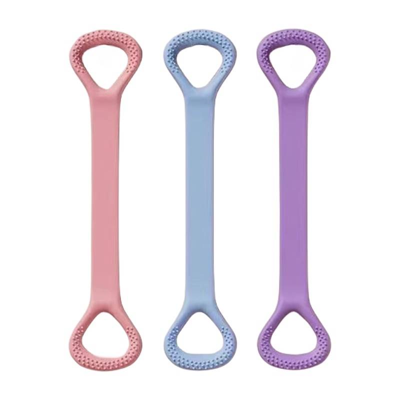 Eight -character tensor women open back practicing shoulder thin back artifact home yoga stretch belt back silicone bold elastic rope