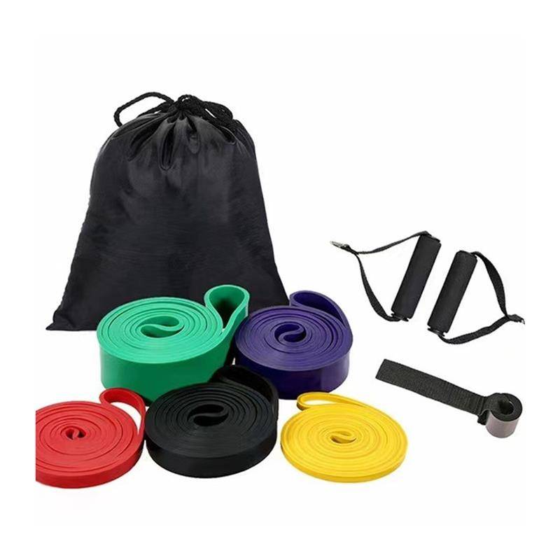 Eight -character rals female open -back artifact home yoga fitness band tension rope open shoulder to practice back stretch band