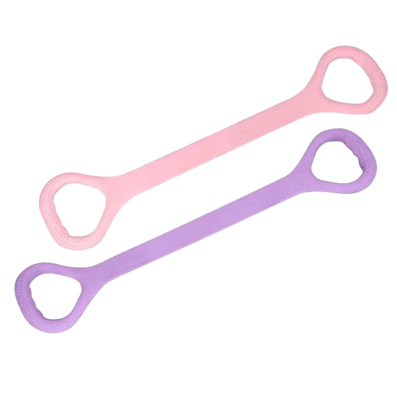 8 -character tensor women open shoulder beauty back good material elastic band tension rope home yoga fitness stretch exercise rope