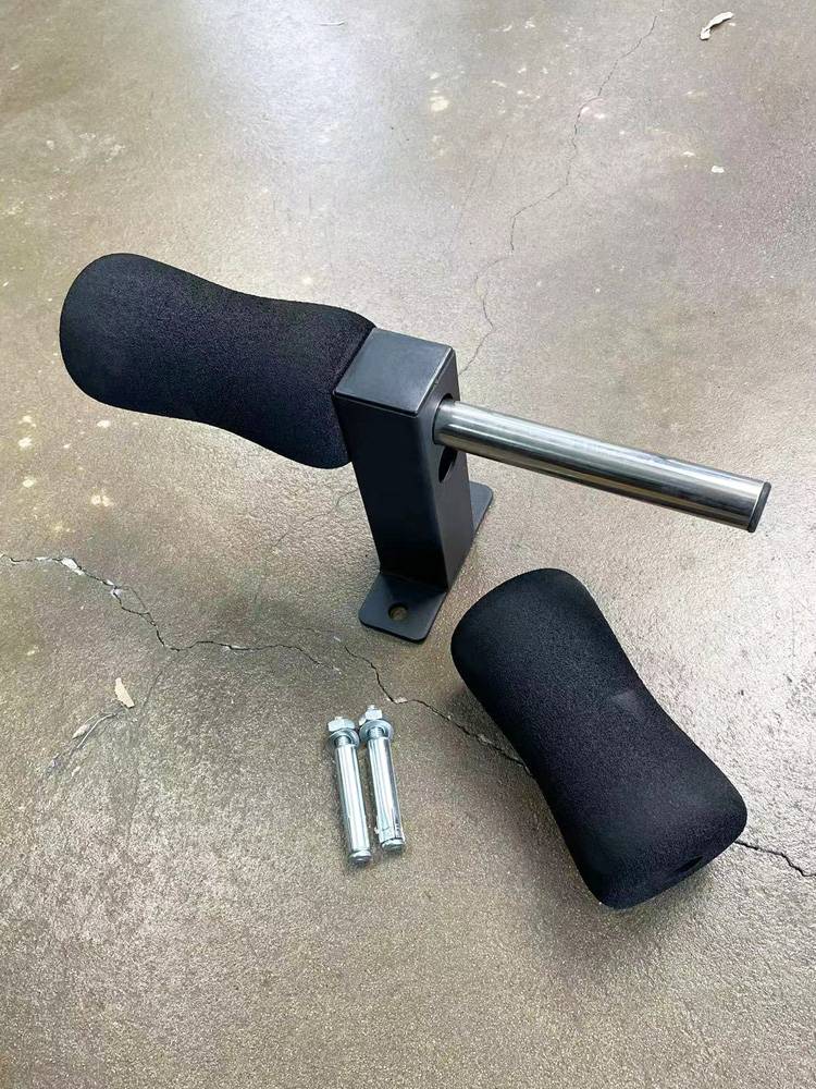 The wall of the wall is lying on the legs, the legs rack up, the auxiliary of the sitting up