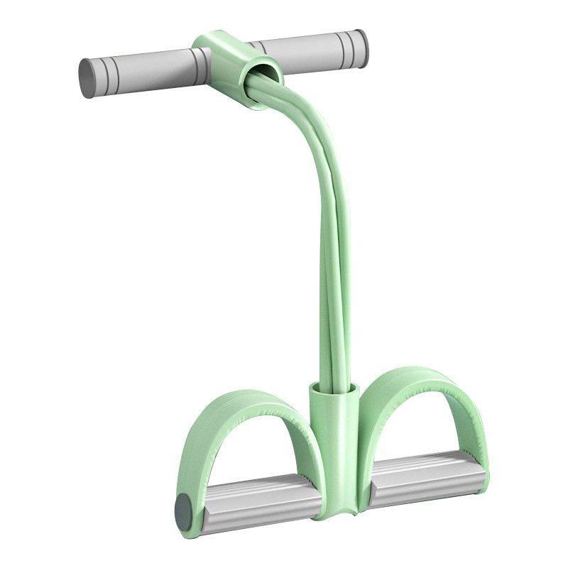 Step pilot tensilers stand up to sit on the auxiliary tension rope thin belly artifact eight -character open shoulder beauty back arm