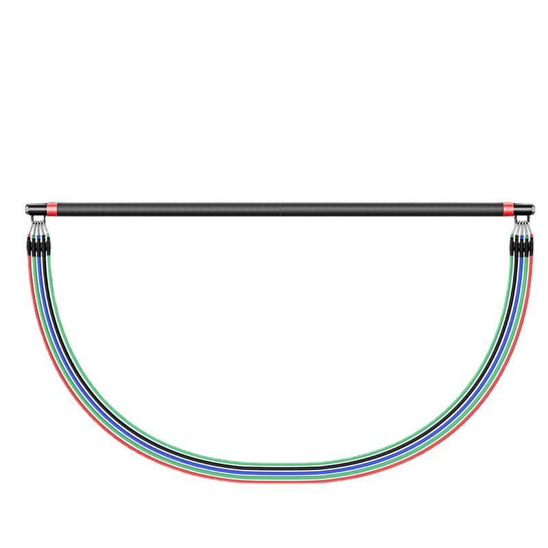Lower rope home fitness women's elastic rope back training device elastic band tensilers motion training back fitness equipment
