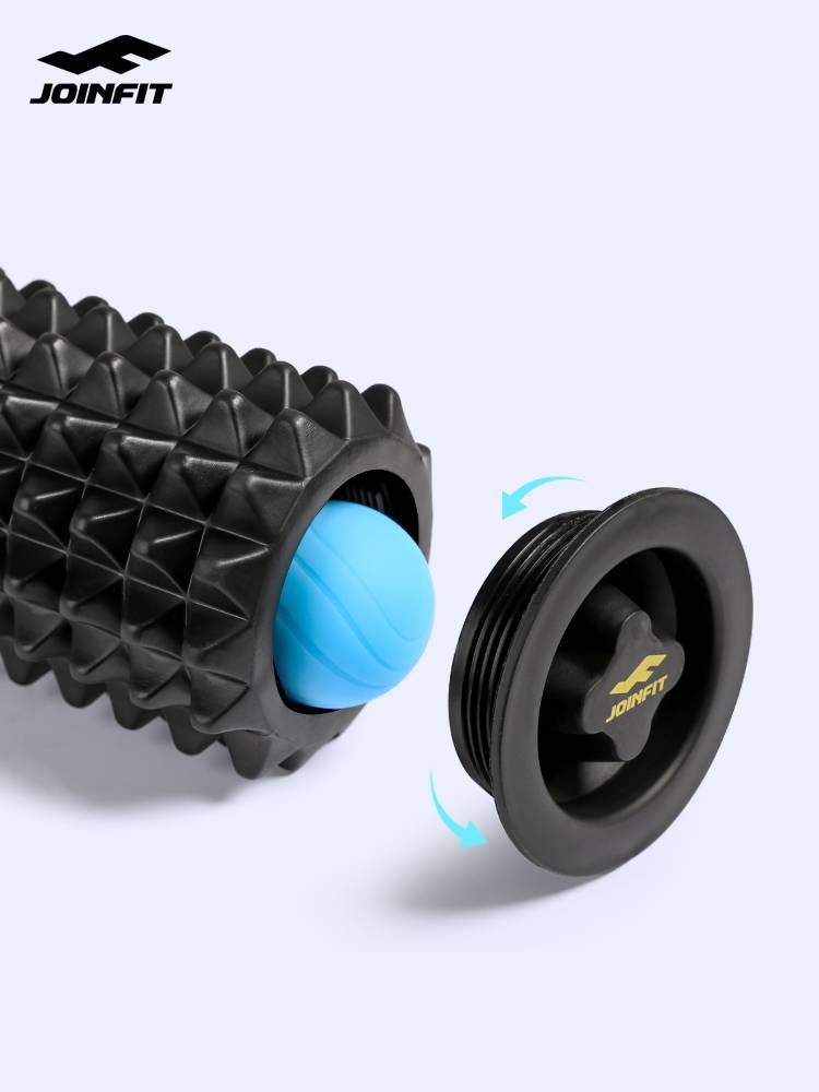 Bubble shaft wolf tooth stick massage roller muscle relaxation Professional roller roller leg yogi equipment Langya list roller back wheel