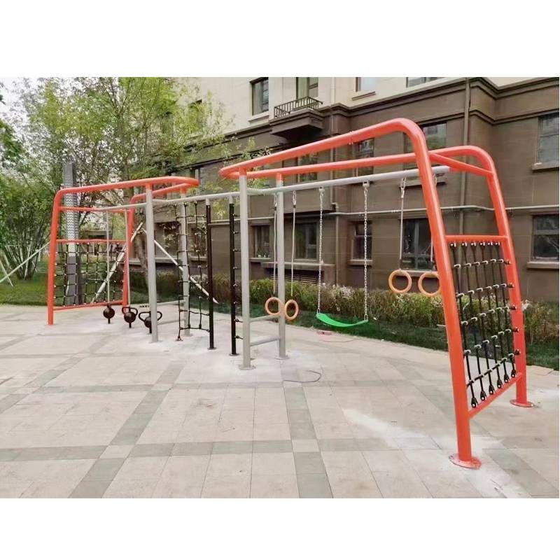 Outdoor Fitness Park Multifunctional Combination Play Facilities Community Adult Energy Training Fitness Equipment