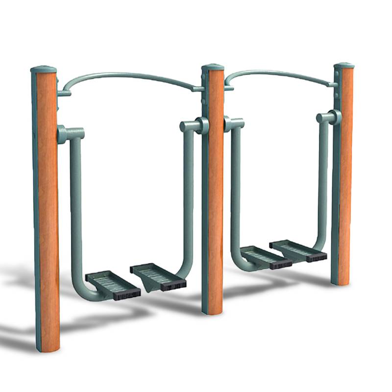 Plastic wood outdoor fitness equipment community park Plaza elderly sports twist waist sports equipment stroll