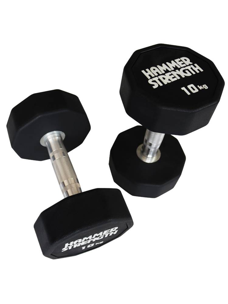 Hummer dumbbell ten -sided household power training equipment 50kg gym club commercial professional fitness equipment