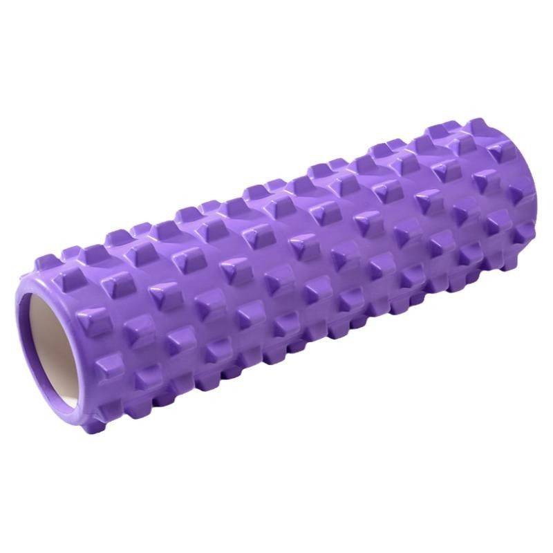 Yoga foam axis muscle relaxation skinny leg assistant yoga pillar wolf tooth roll roller fitness equipment massage rolling axis