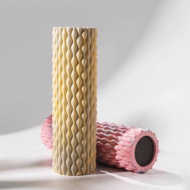 Japanese foam axis solid muscle relaxation massage roller professional fitness yoga auxiliary equipment pillar wolf tooth stick