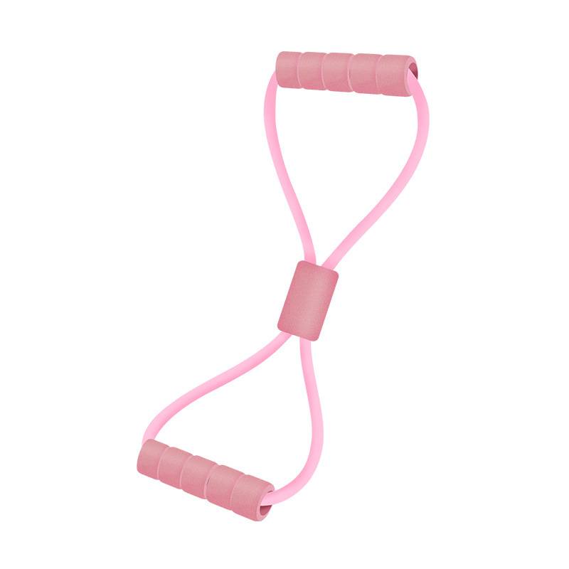 The new 8 -character tensor open shoulder beauty, back -to -chest expansion, fitness elastic banded yoga equipment female stretching sports eight -character rope