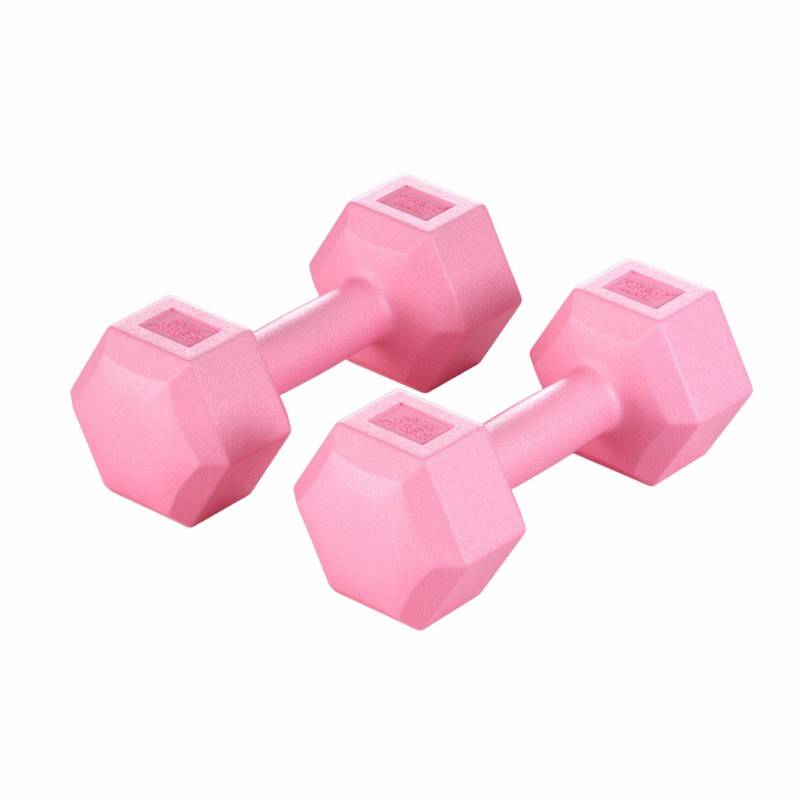 Dumbbell girls' fitness equipment Furnishing children's arm muscle set beginner men's bag gum arms to lose weight small dumbbells