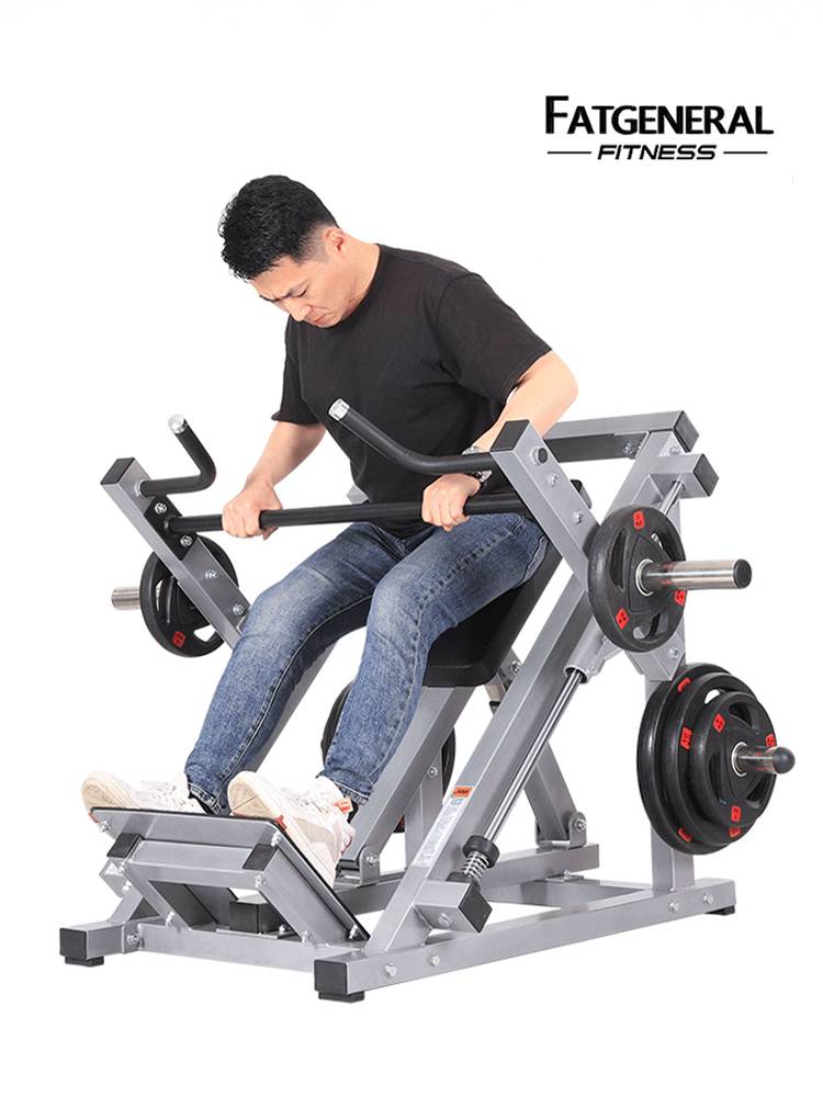 Slotting a rowing T -type barbell -type cross -pull back training equipment gym commercial Tibetan Tibbing