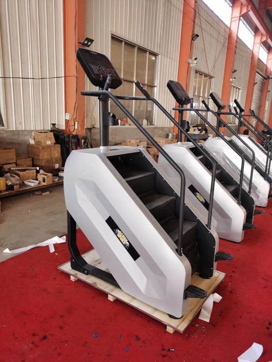 Mountaineering machine staircase machine fitness equipment climbing walking aerobic equipment can adjust speed large studio fitness