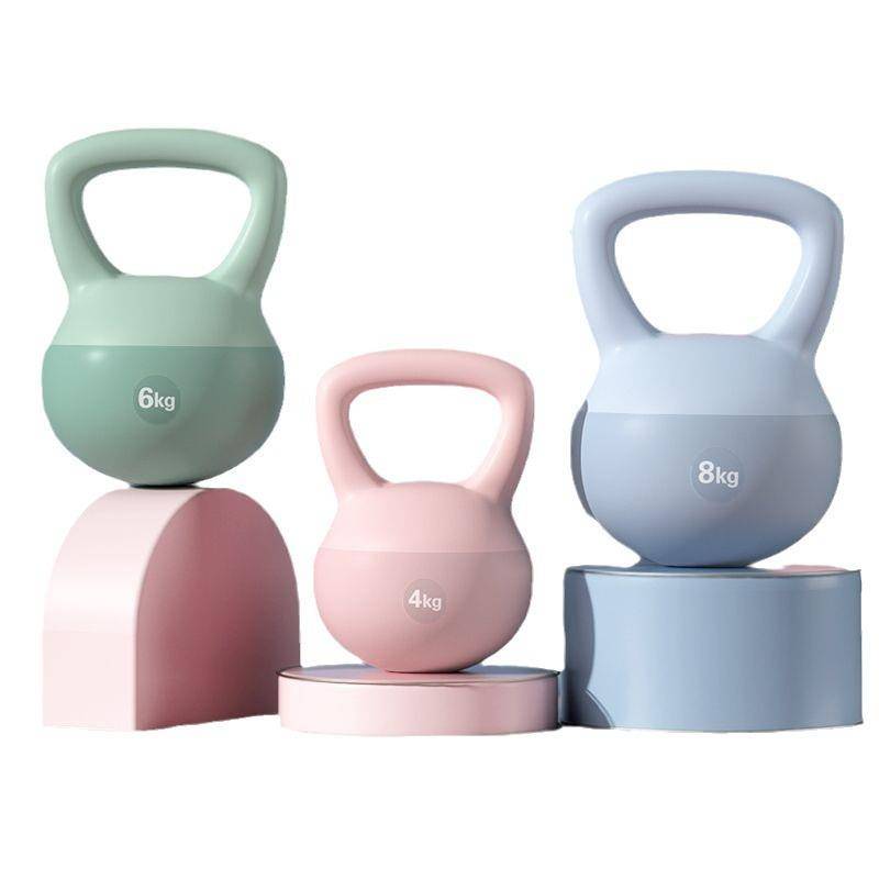 Pot Bell Ms. Fitness Equipment Home Squats Lifting Puzle Dumbbell Practice Power Training Men's Sports Soft Bottom pot Ling