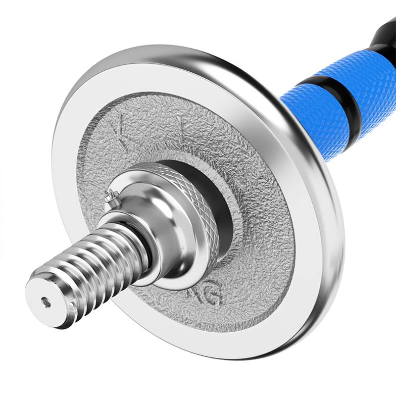 Electro -plated dumbbell tablets small pores black background red -type white silver accessories tray ring household fitness equipment men's practice of arm muscles