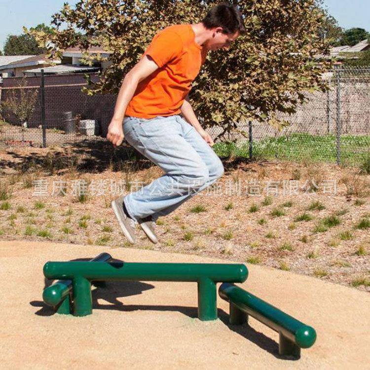 Outdoor fitness path balance wood outdoor sports equipment park community fitness equipment