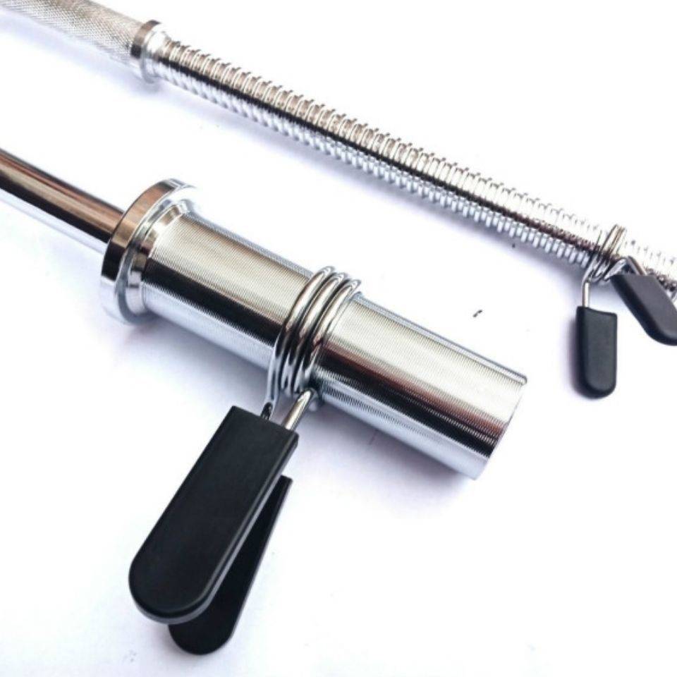 Barbell fast buckle lever 50 dumbbells, thread lever fixed card spring lock set 2.5cm dumbbell accessories