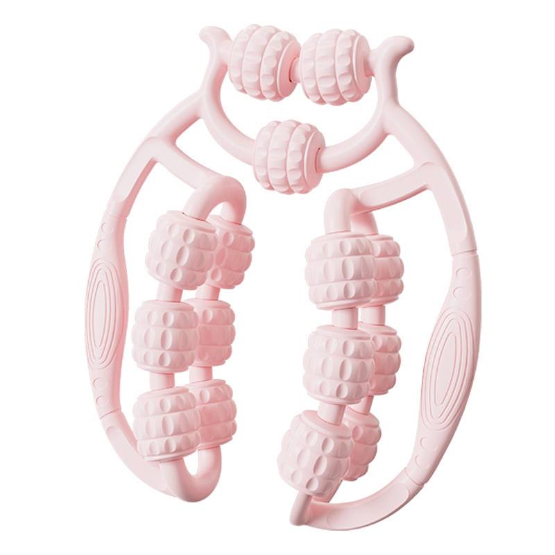 Circular parcel roller muscle clipstop pine unraveling calf roller Pilate thigh massage wolf tooth stick yoga ring depth