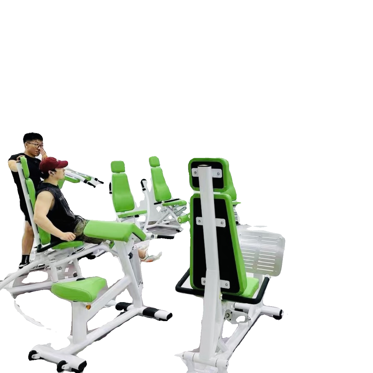 New rehabilitation nursing home center Hydraulic push chest squat back to shaping the community women's sports fitness equipment