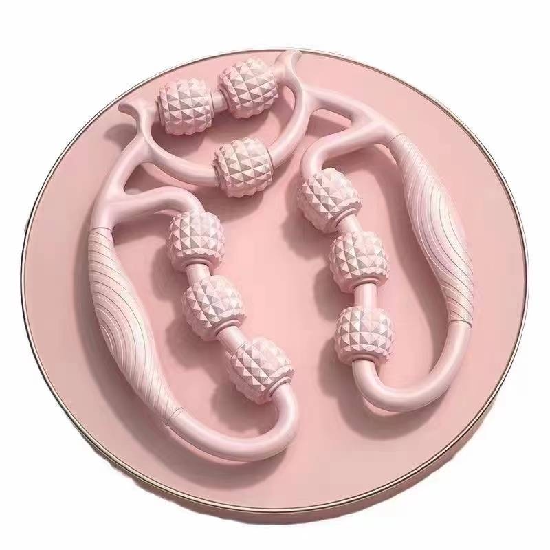 Will sell gifts Rollers ring -shaped leggings rolling axis wolf tooth muscle muscle relaxation calf fitness equipment household use