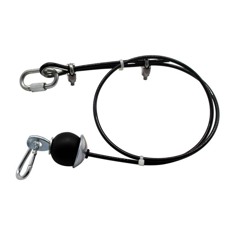 Fitness equipment steel wire rope empty heart riveting accessories pressing the finished gym rope comprehensive training device joint