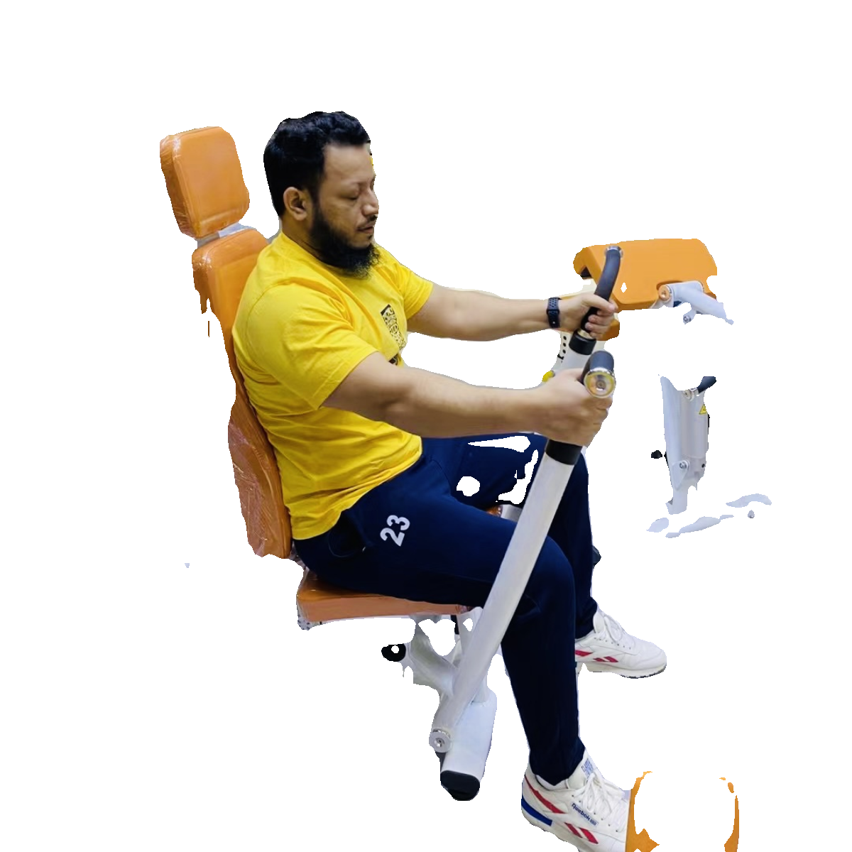 New hydraulic pushing chest training device Turn on oblique training clip chest multi -functional nursing nursing home
