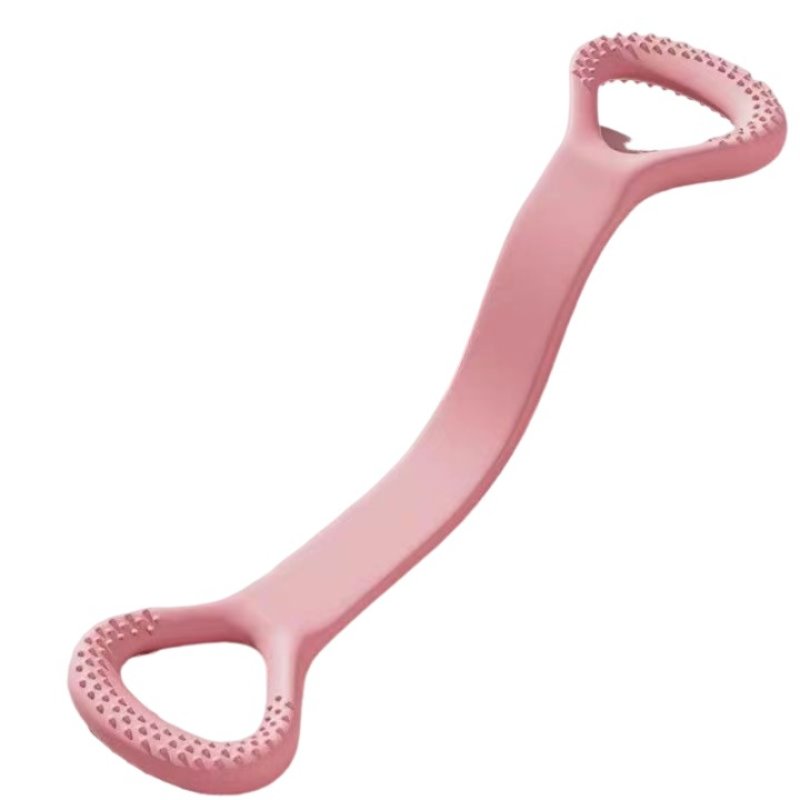 8 -character tensor female open back training shoulder thin back artifact home yoga stretch belt back silicone thickened elastic rope