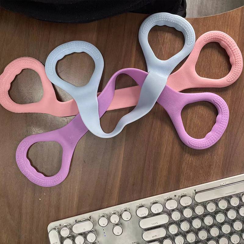 8 -character tensor home fitness elastic rope female back open shoulder and neck artifact yoga stretching tape