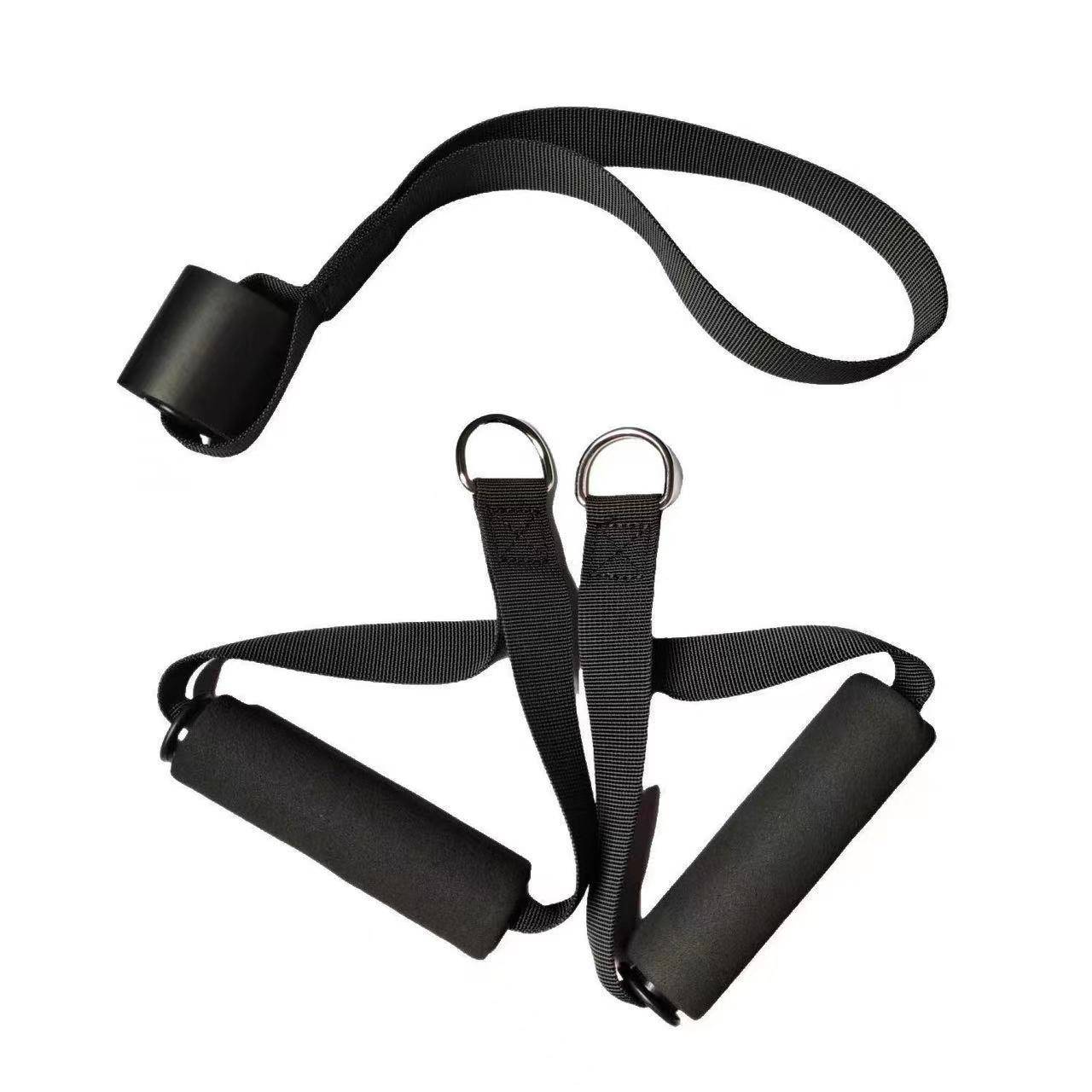 Fitness stretching movement handle foam handle Dragon door frame pulling rope new exercise arm pull tape force ropes and pull hands