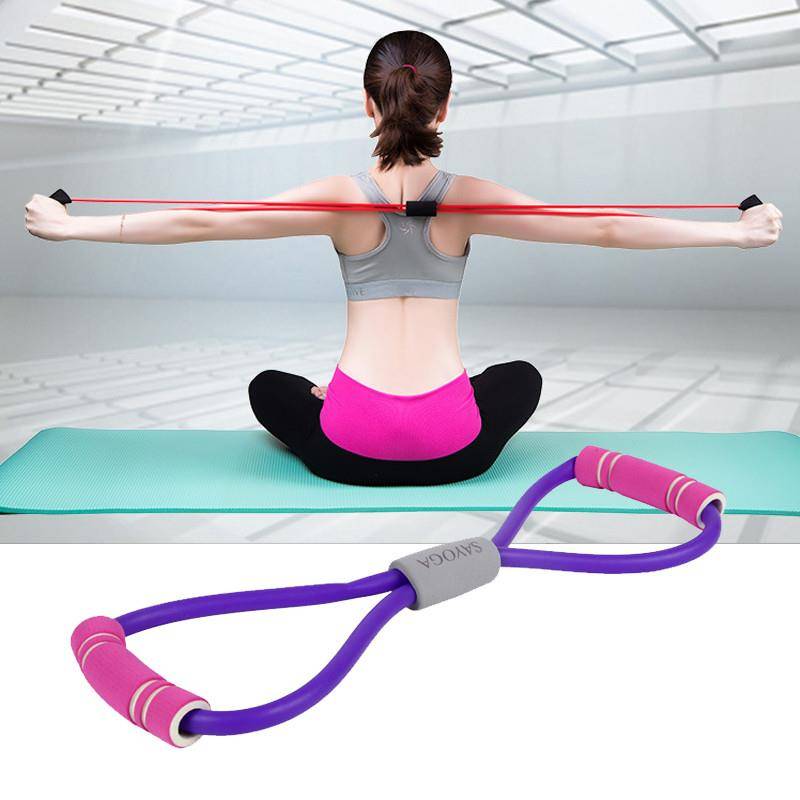 Words Lab Ratio Yoga Equipment Beautiful Back Male Pent Pymal Power Resistance Rope Eight Characters Open Shoulder Fitness Slim Shoulder