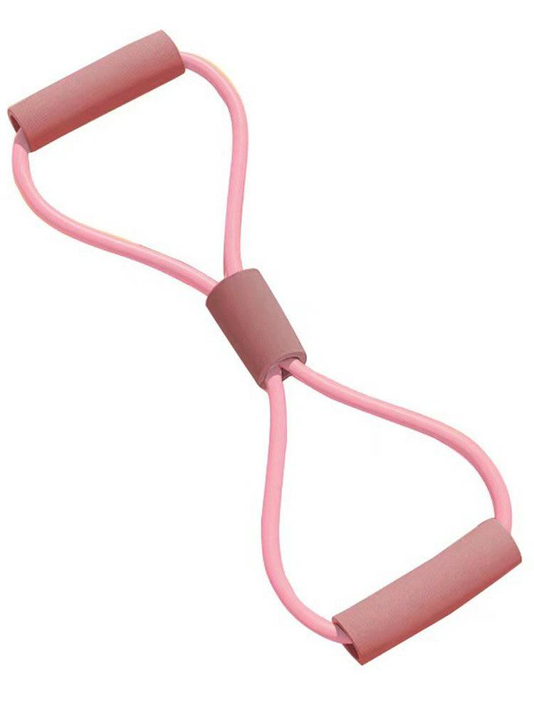 8 -character tensor beauty back yoga training equipment elastic tube expansion chest tensile tension, female back sports fitness eight -character rope