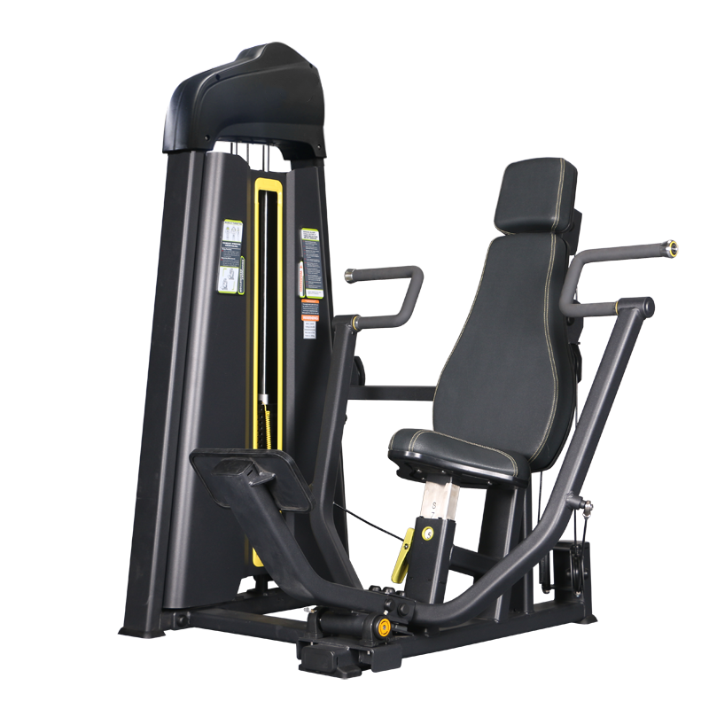 Commercial gym sitting position push chest training device training chest high -level drop -back muscle strength multi -functional fitness equipment