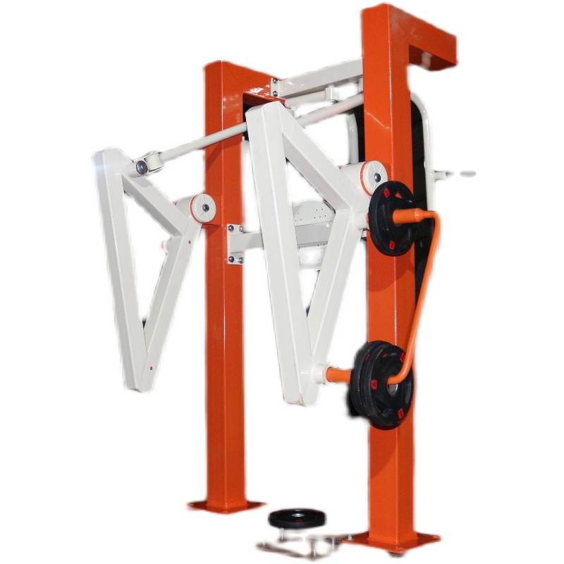 Outdoor force type fitness equipment new national standard outdoor square community square school tension chest expansion training equipment