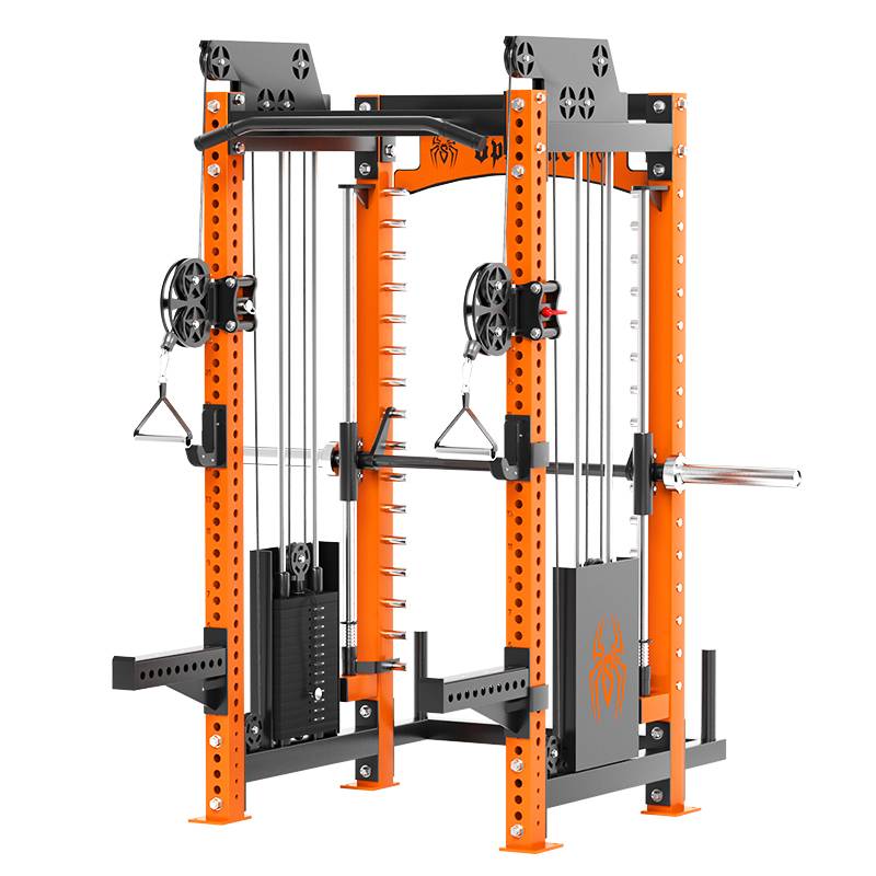 Smith comprehensive training device Longmen rack high -level drop -down fitness equipment multifunctional small flying bird family squat rack