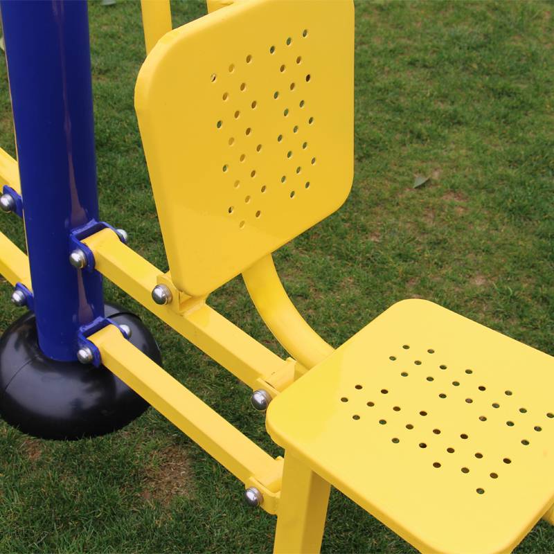 Outdoor fitness equipment Single double -person sitting pull training device park community fitness road outdoor fitness sitting machine