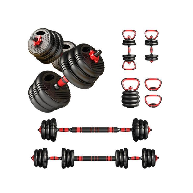 The heavy dumb-belled men's exercise regulates the use of the HT bell for the weight of the home
