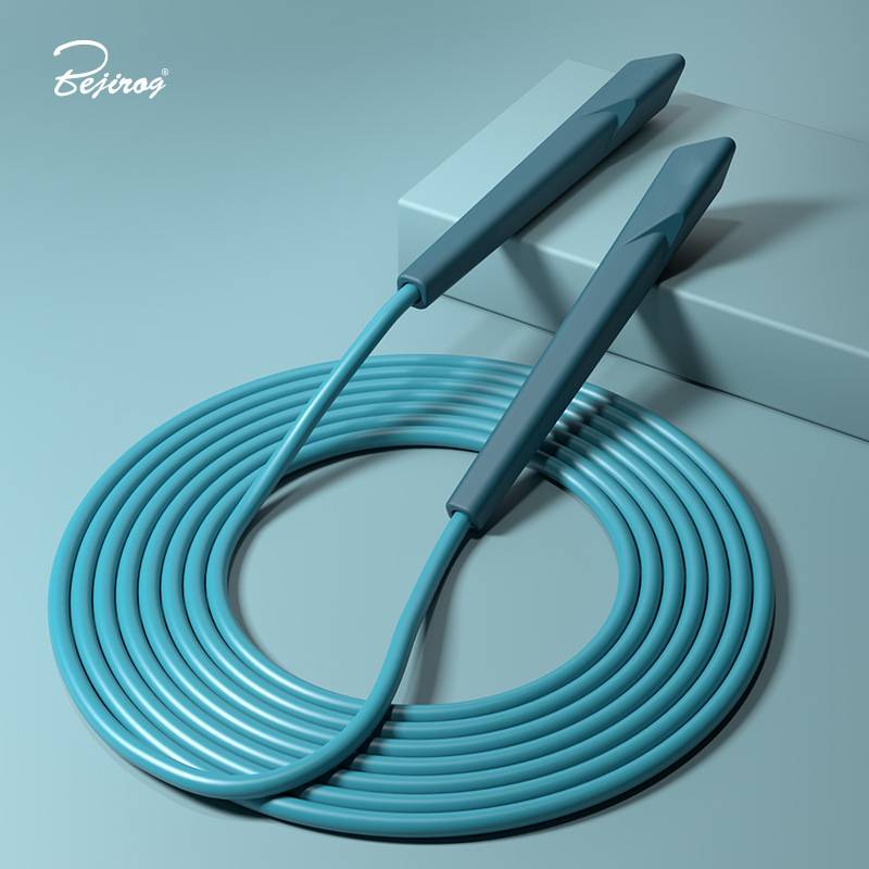 Rap -skipping sports pen handle Student middle school entrance examination PVC skipping fitness equipment Sports products skipping rope skipping