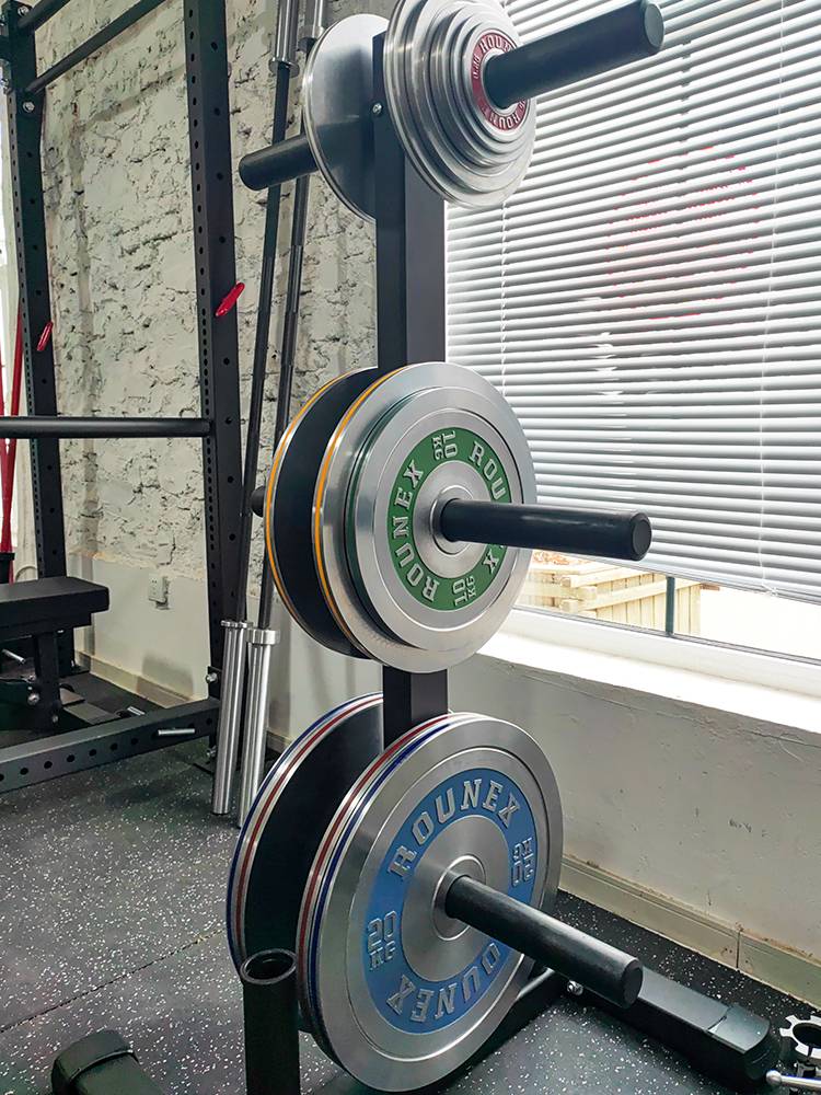 Rounex Power Raise barbells Steel Steel Pure Steel Plated Pole Pole Dumb Dumbbell Fitness Private Teachers Squatdo Circular Parallel
