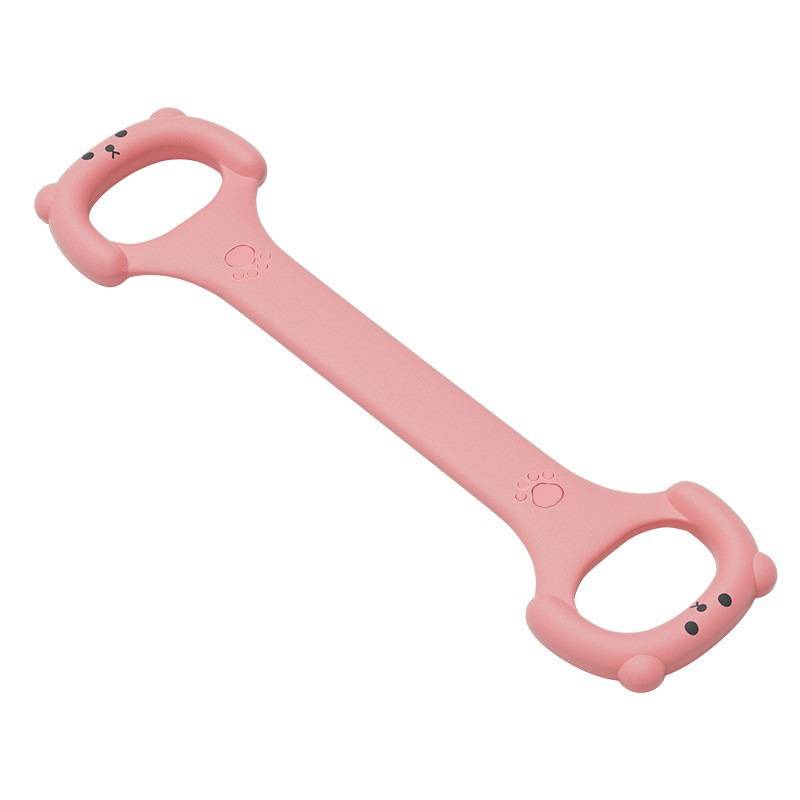 Plastic rope fitness women's tension rope sports tensile tension female fitness open back pull stretch yoga 8 -character elastic band