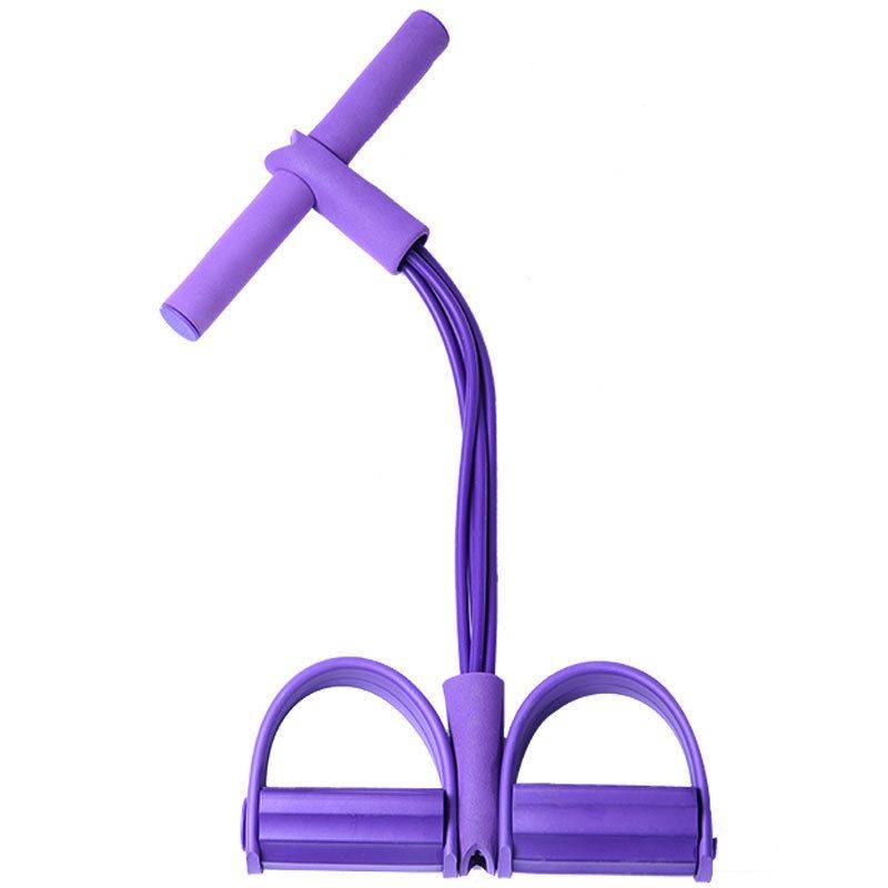Passion tensilers weight loss artifact abdomen, thin belly, yoga, sit -up, sitting elastic band small flying peony roll abdomen auxiliary